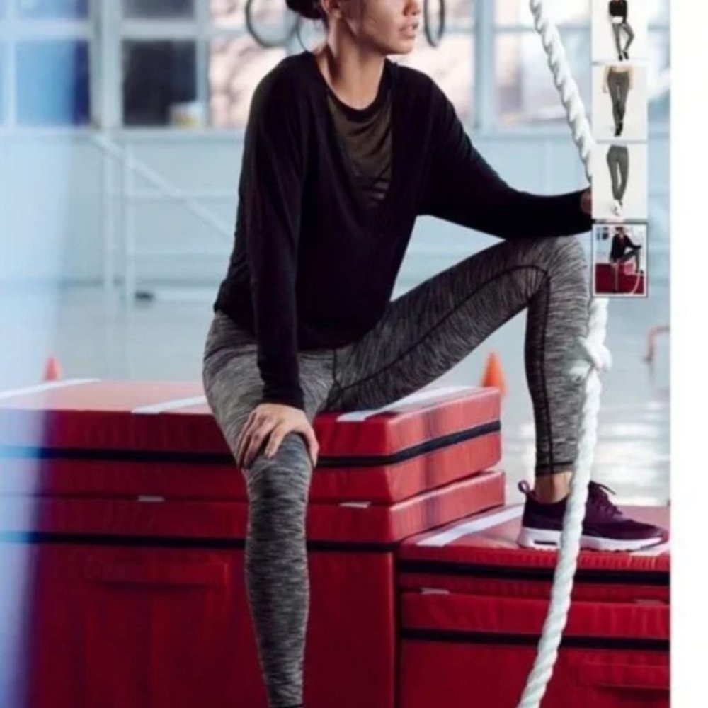 Victoria's Secret‎ KnockOut Tight Yoga Large Gray